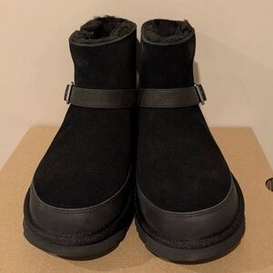 Ugg Black Suede Ankle Boots 9